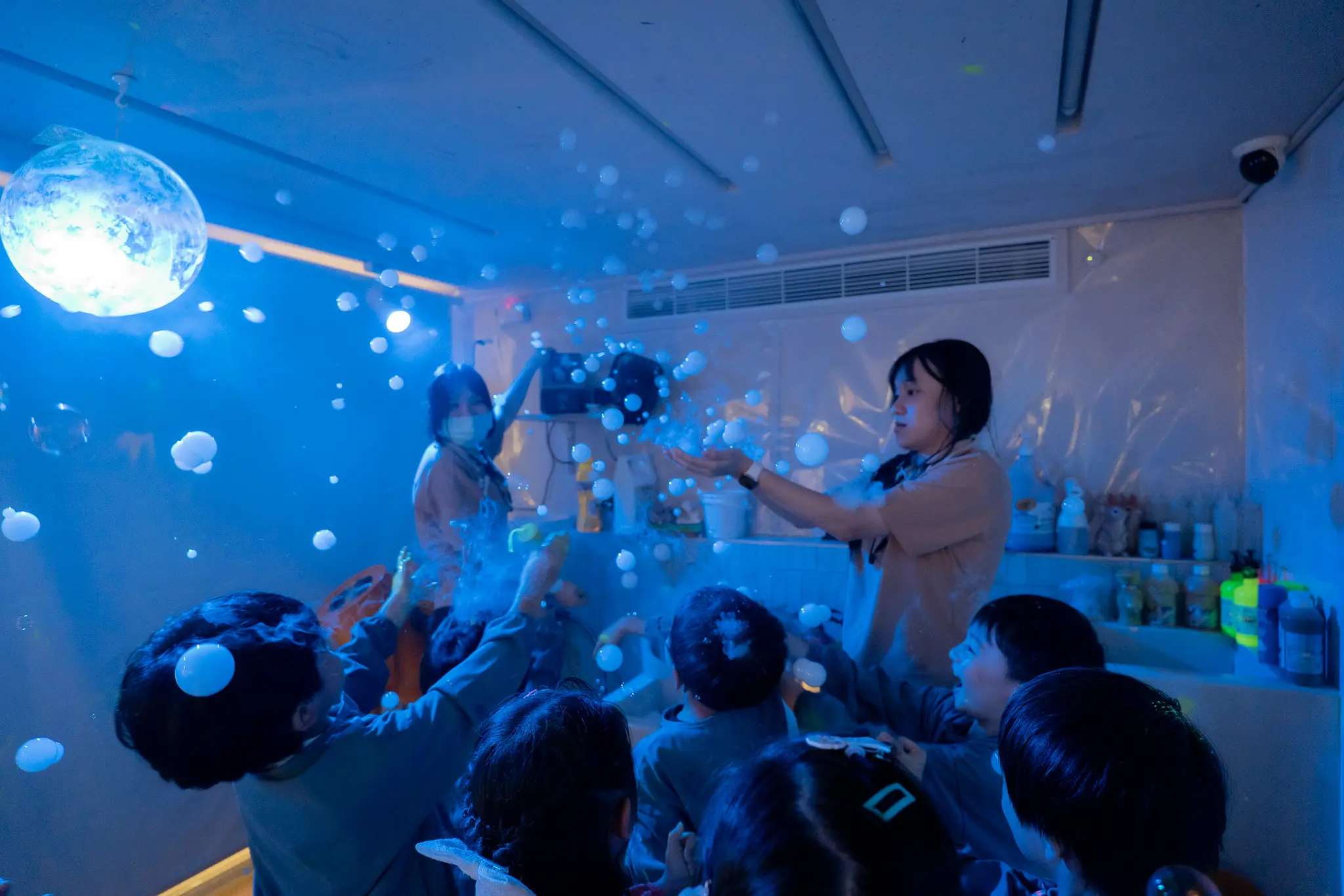 沉浸式 Messy Play 水彩派對